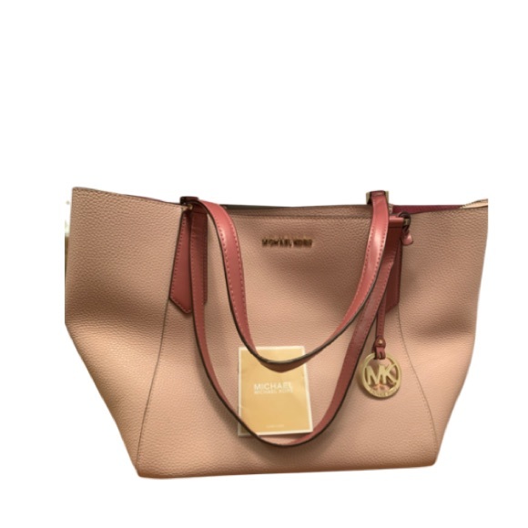 🌟 NWOT Large Pink Micheal Kors Tote 🌟 - Picture 2 of 6